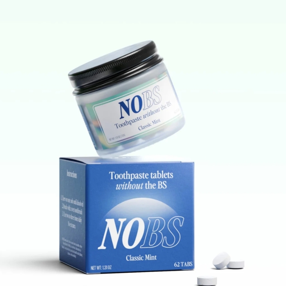 Biom NOBS Toothpaste Tablets (62 Tablets)
